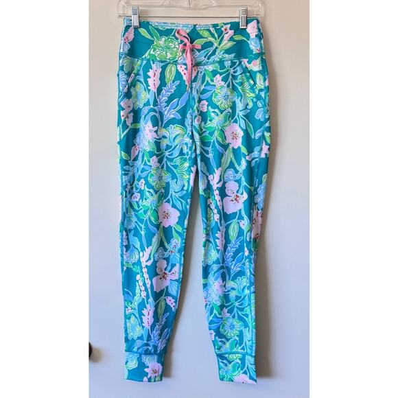 NWOT Lilly Pulitzer UPF 50+ Luxletic 28" Island Jogger Size Small - Picture 3 of 5